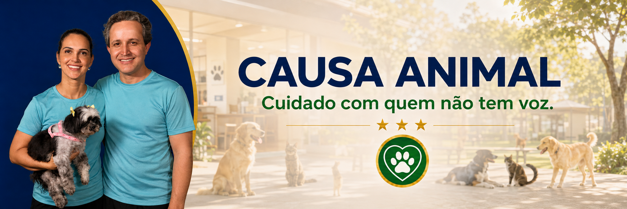 Causa Animal — cuidado com quem não tem voz