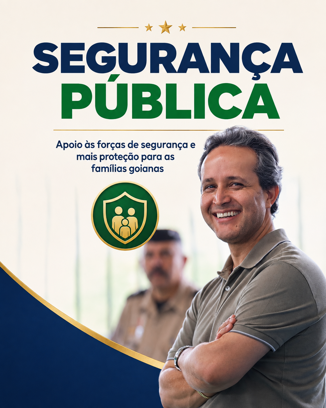 Segurança Pública — pilar da candidatura de Danilo Rios